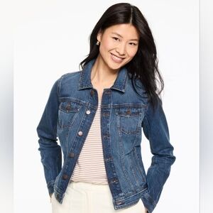 Talbots Dark Blue Jean Jacket